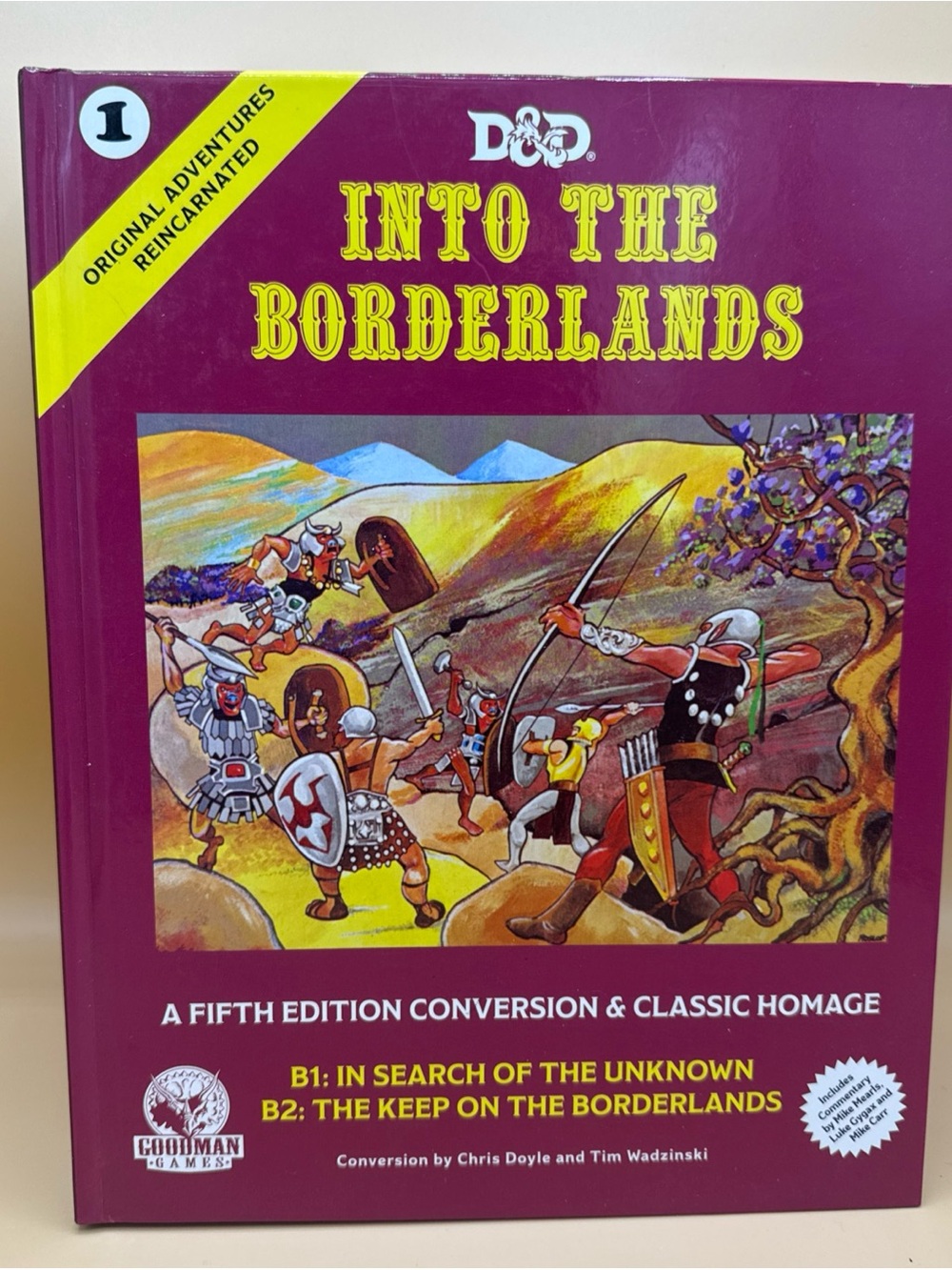 Into the Borderlands Dungeons & Dragons OAR 2019 GMG5001 - hardcover